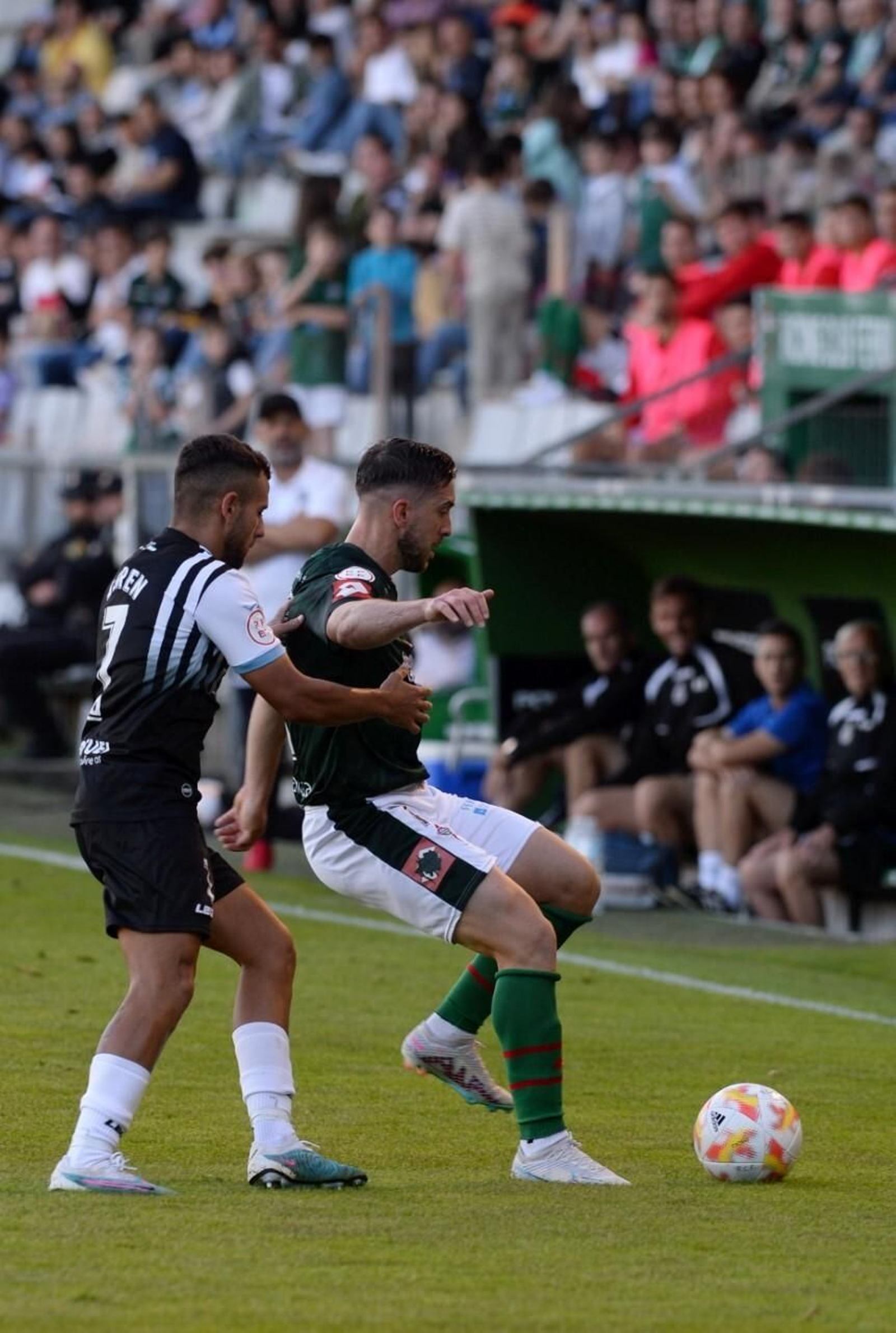 Las fotos del Rácing de Ferrol - Real Balompédica (1-0)