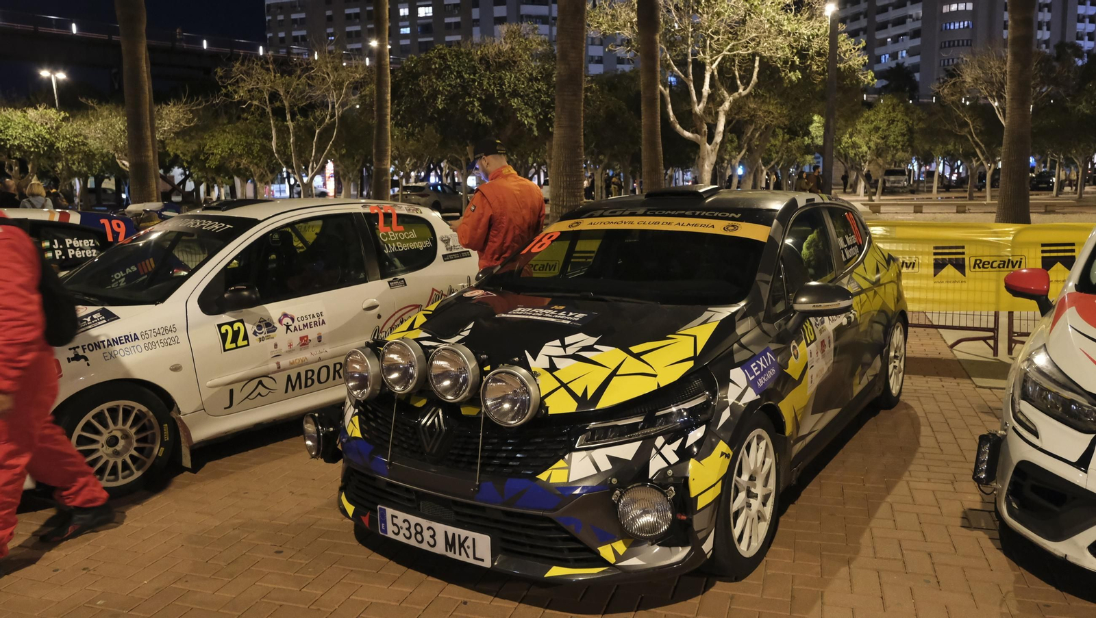 La salida de la 50 edición del Rallye Costa de Almería, en imágenes