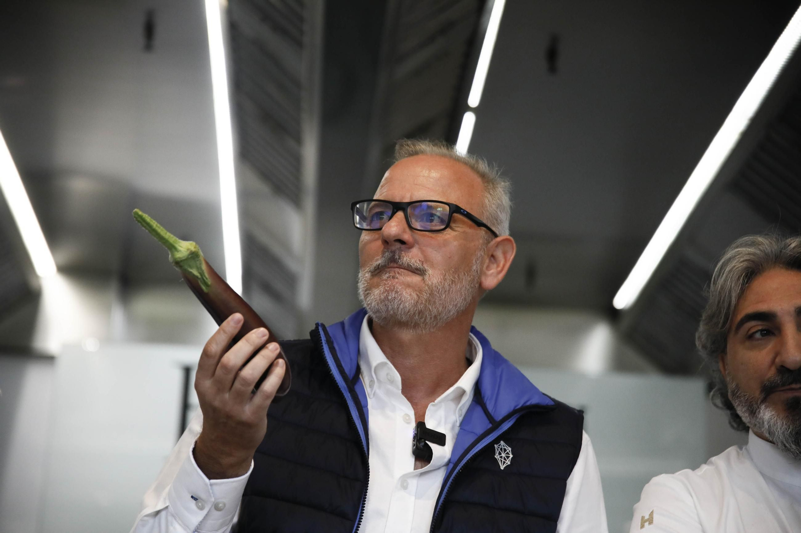 Las imágenes de una nueva variedad de berenjena en Almería