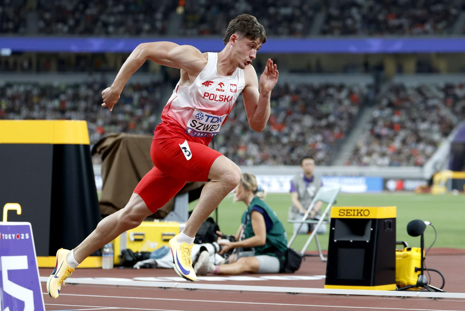 Las mejores imágenes del triunfo de Seville en 100 metros y del resto del Mundial de atletismo