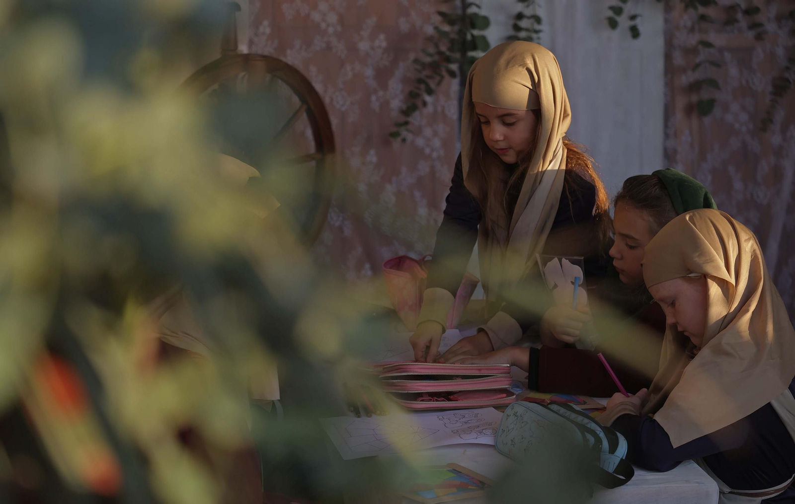 Fotos del Belén Viviente del colegio Salesianos de La Línea