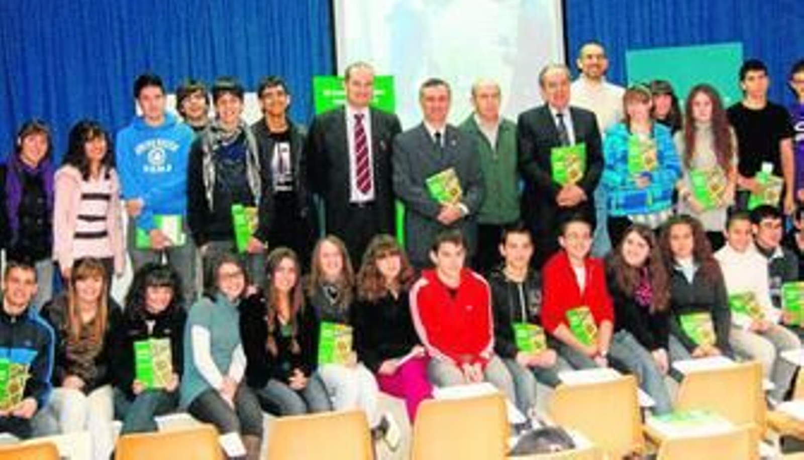 Presentación del libro 'El huerto ecológico' en el IES Al Andalus.