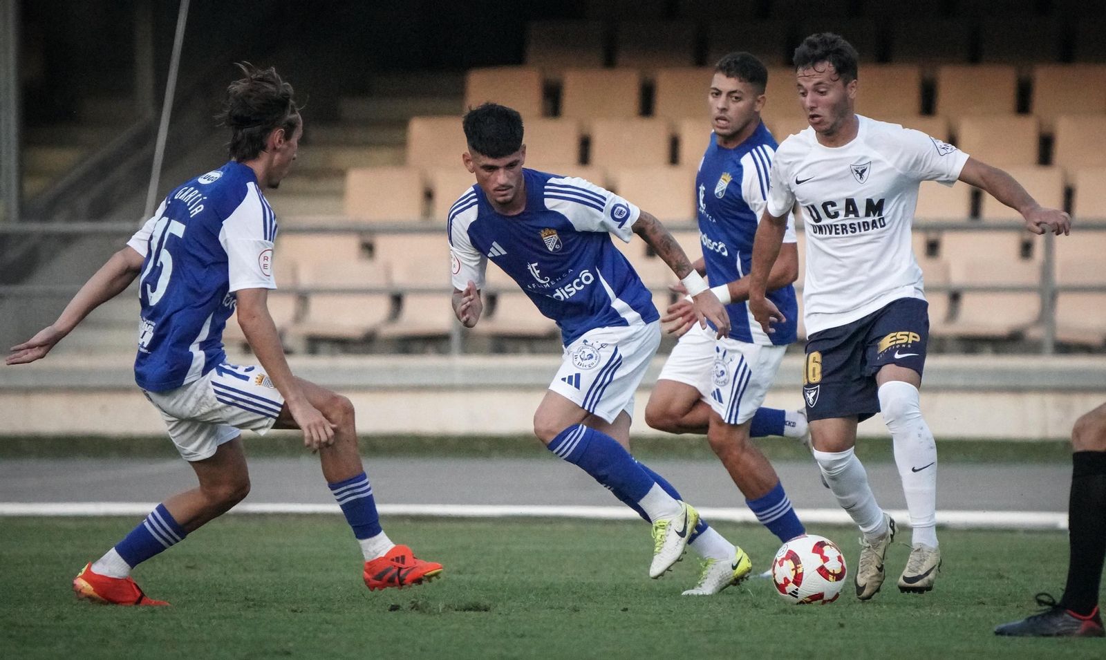 Imágenes del partido del Xerez CD - UCAM