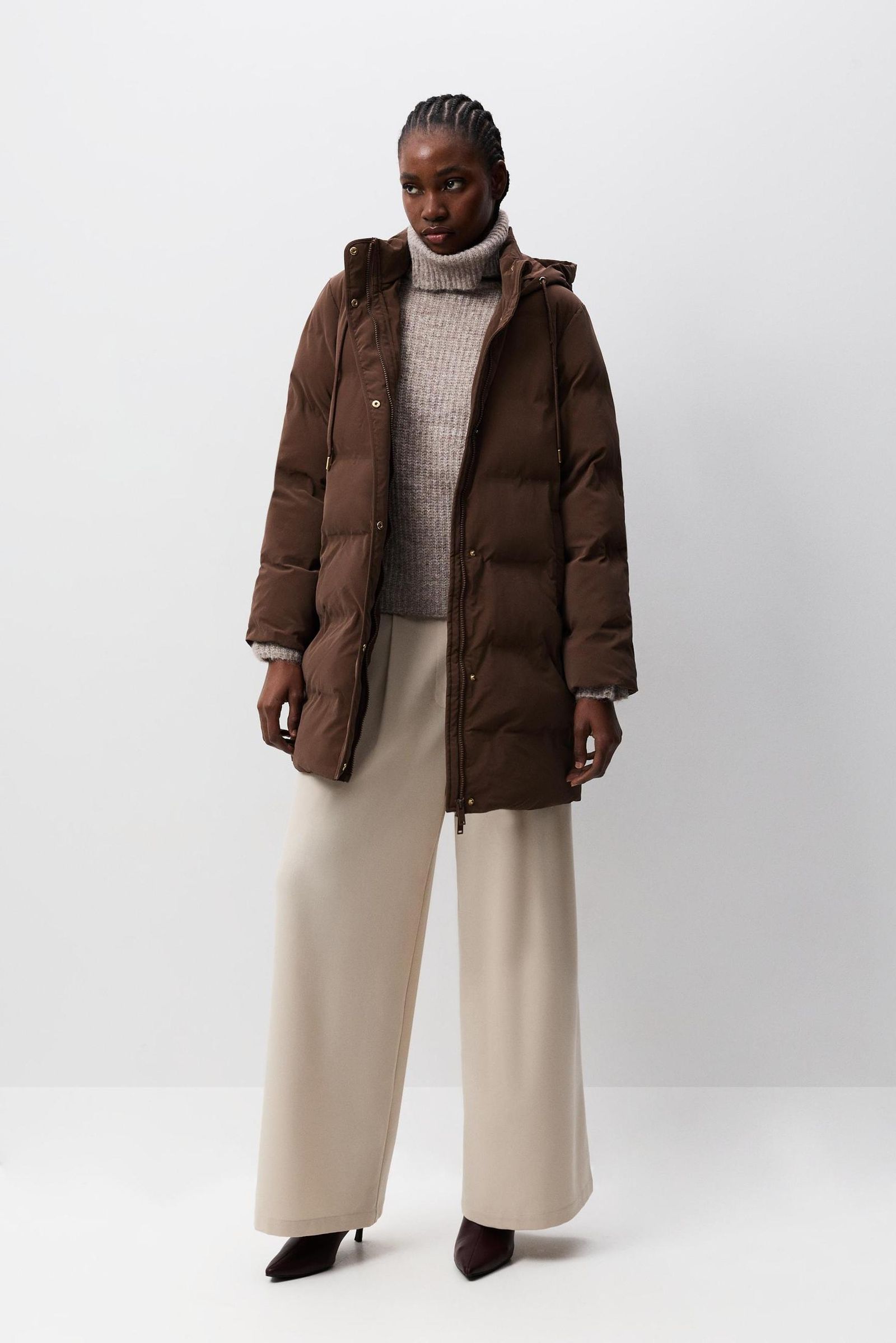 Abrigo acolchado de Lefties.