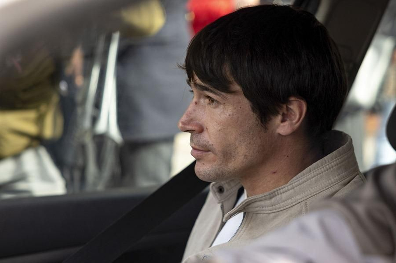 El actor Juan José Ballesta el pasado 7 de noviembre tras prestar declaración en los Juzgados de Parla (Madrid)