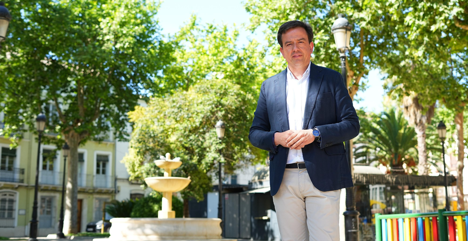 Aurelio Fernández, candidato del PP a la Alcaldía de Lucena.