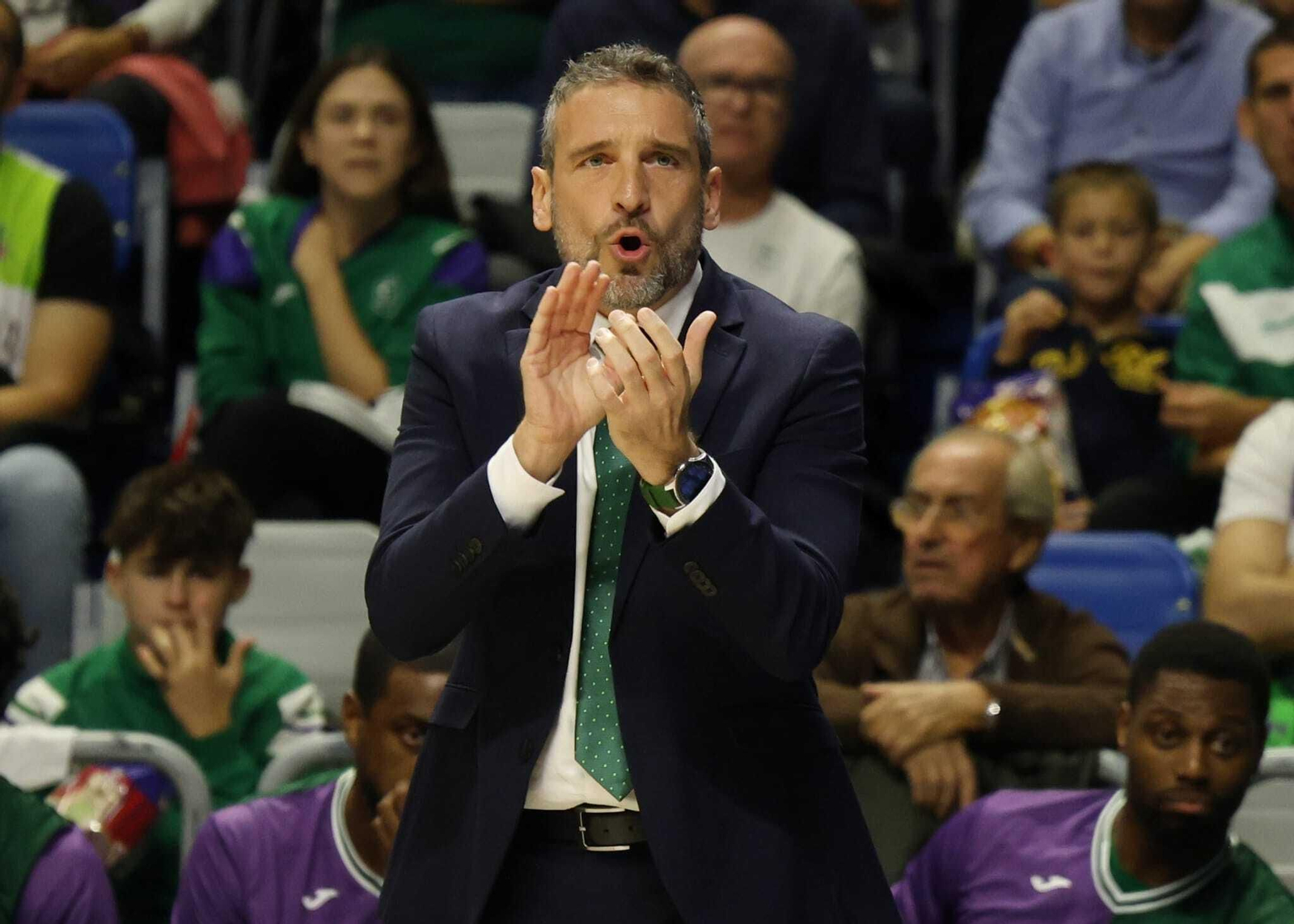El Unicaja-Peristeri, en fotos