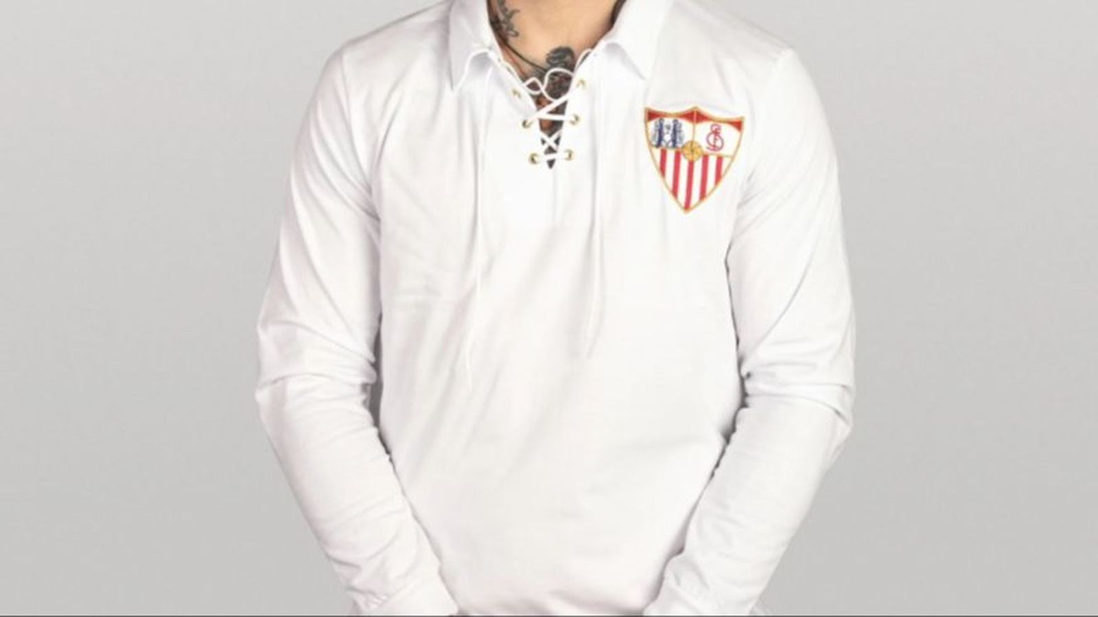 Camiseta retro del Sevilla FC inspirada en la temporada 1945/1946