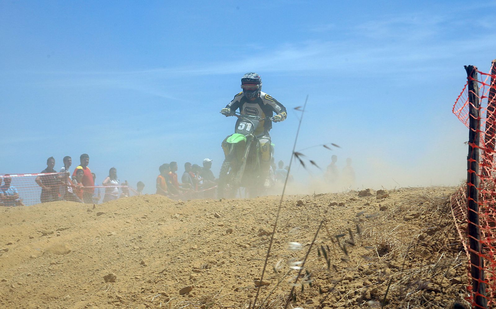 La prueba de motocross estaba prevista para este domingo.