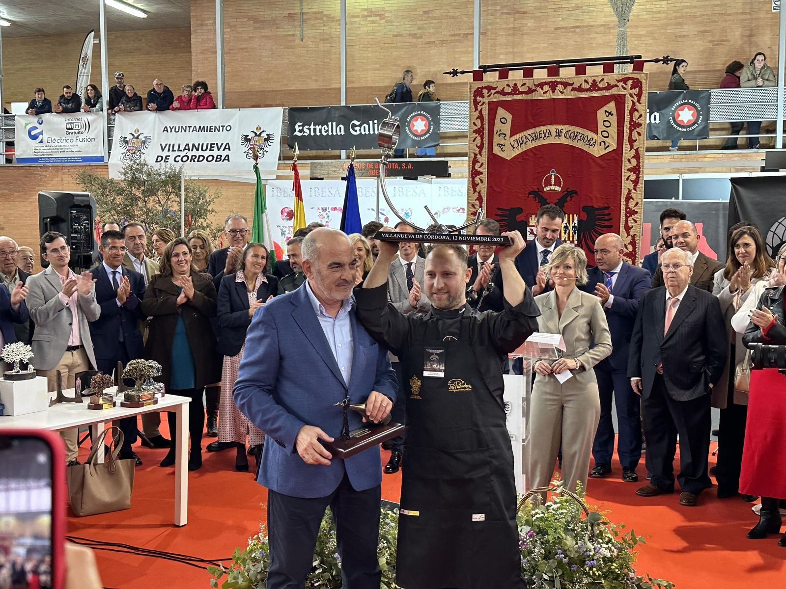 La entrega de premios de la XXIII Feria del Jamón de Villanueva de Córdoba, en imágenes