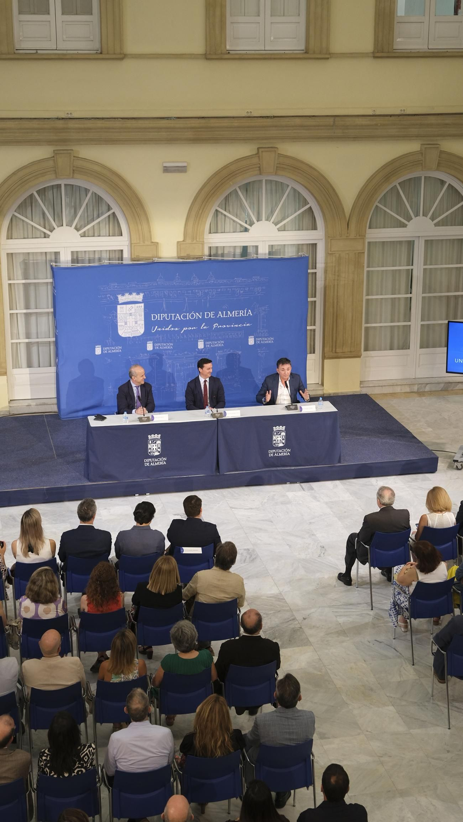 Recibimiento de la Diputación de Almería a los Directores de los centros UNED de España