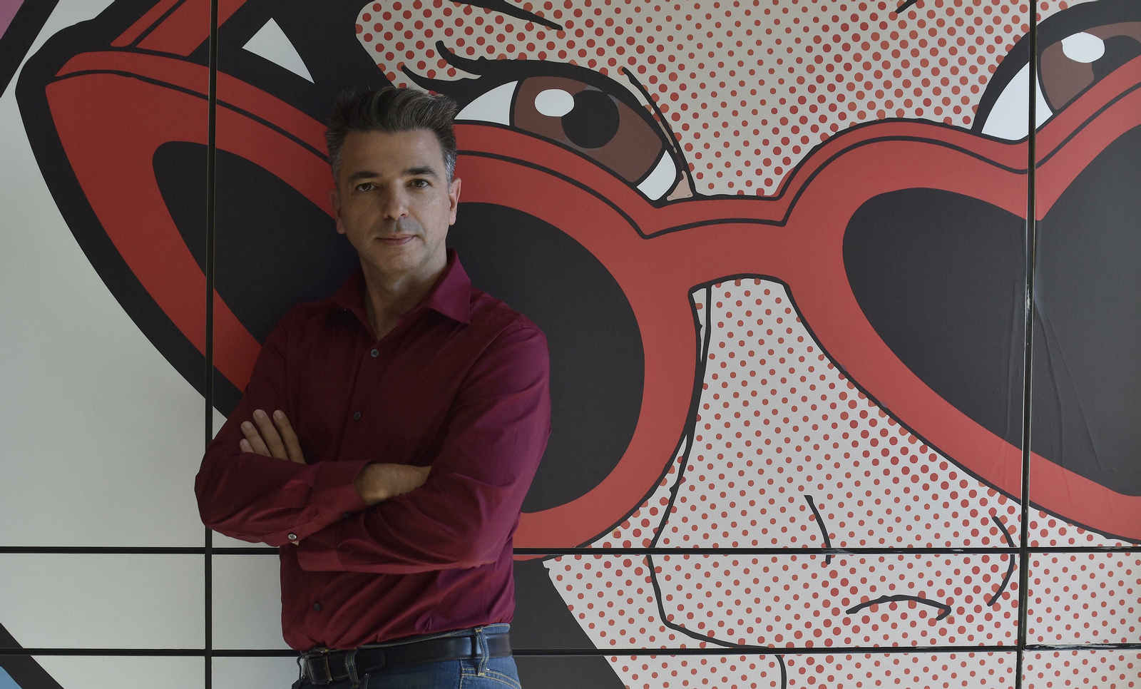 Enrique Parrilla, en las oficinas de Lantia en la Magdalena.