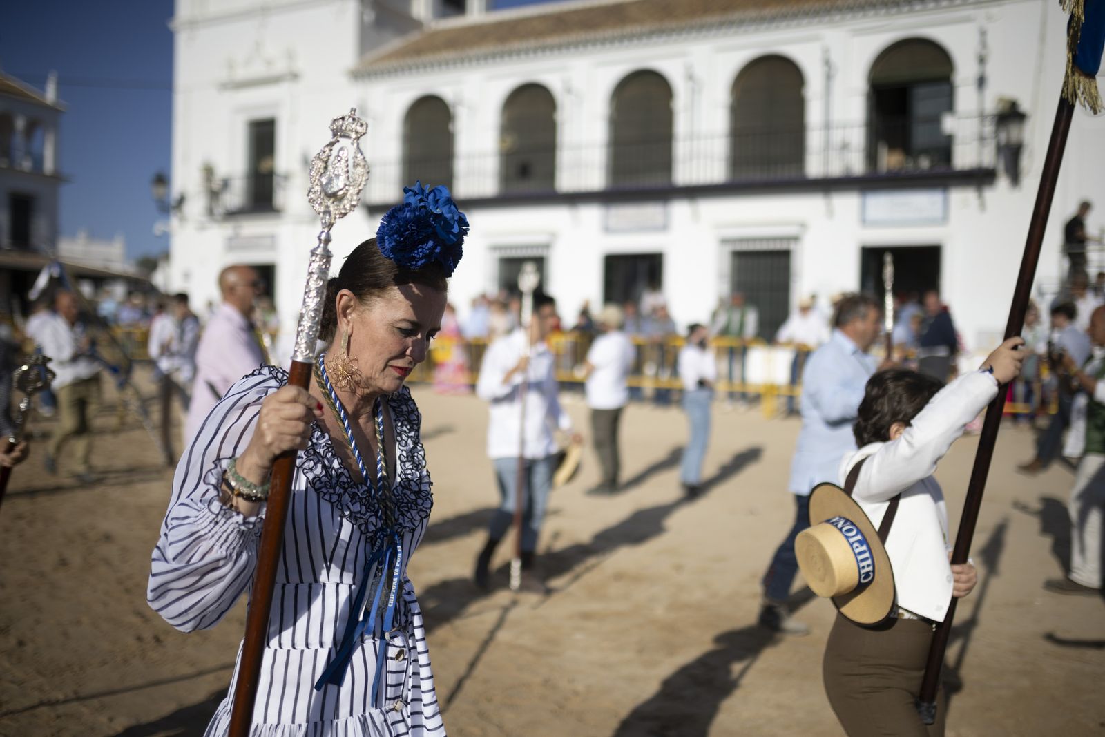 Imágenes de las primeras presentaciones de las hermandades de El Rocío 2024
