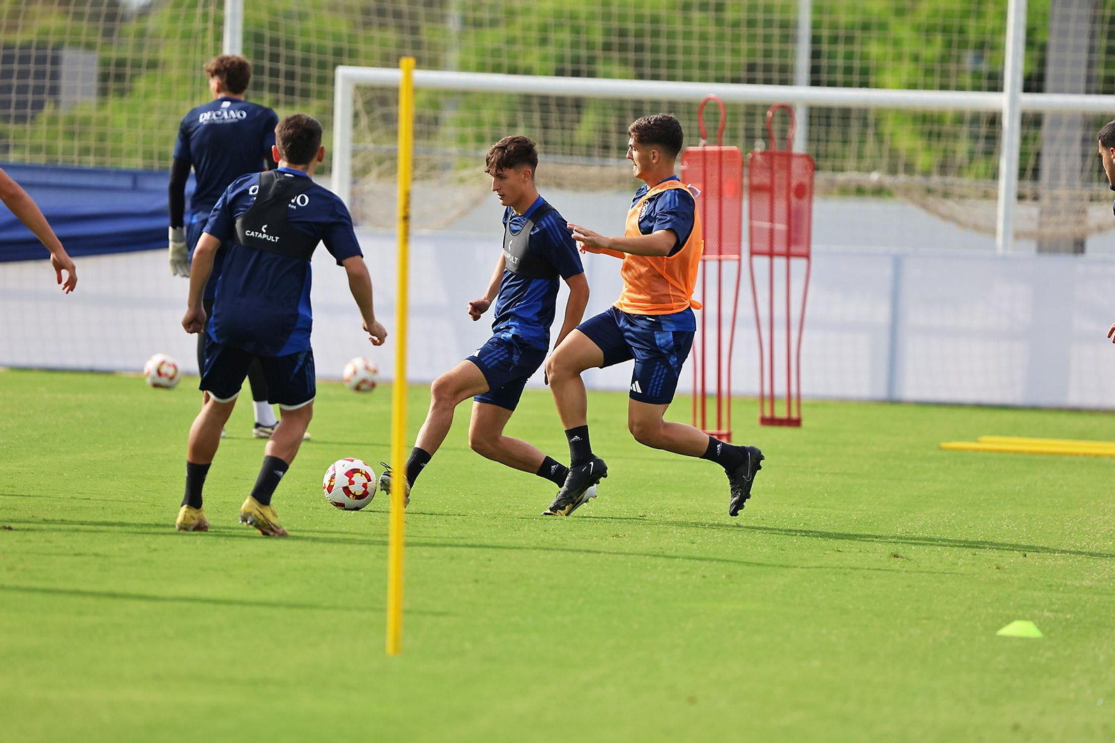Entrenamiento del Recreativo de Huelva