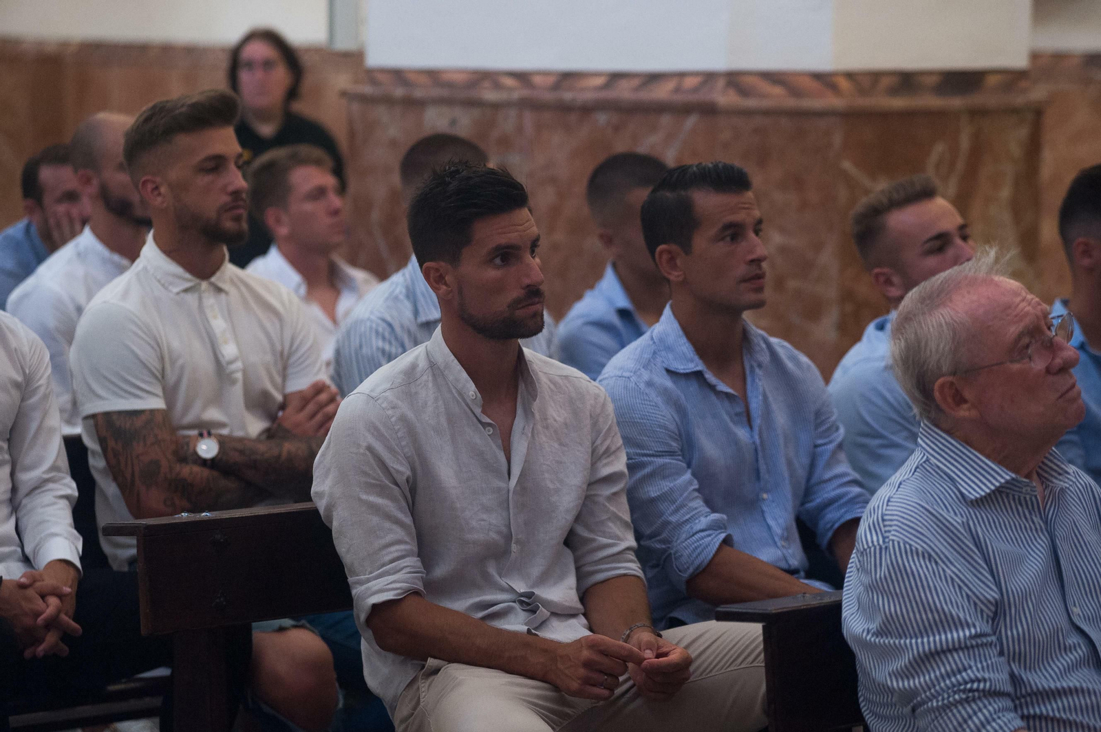 Las fotos del Málaga CF en la Divina Pastora