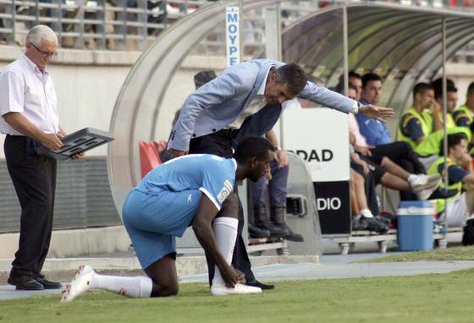 El Almería sale victorioso de la Nueva Condomina (0-2). / Fran Leonardo