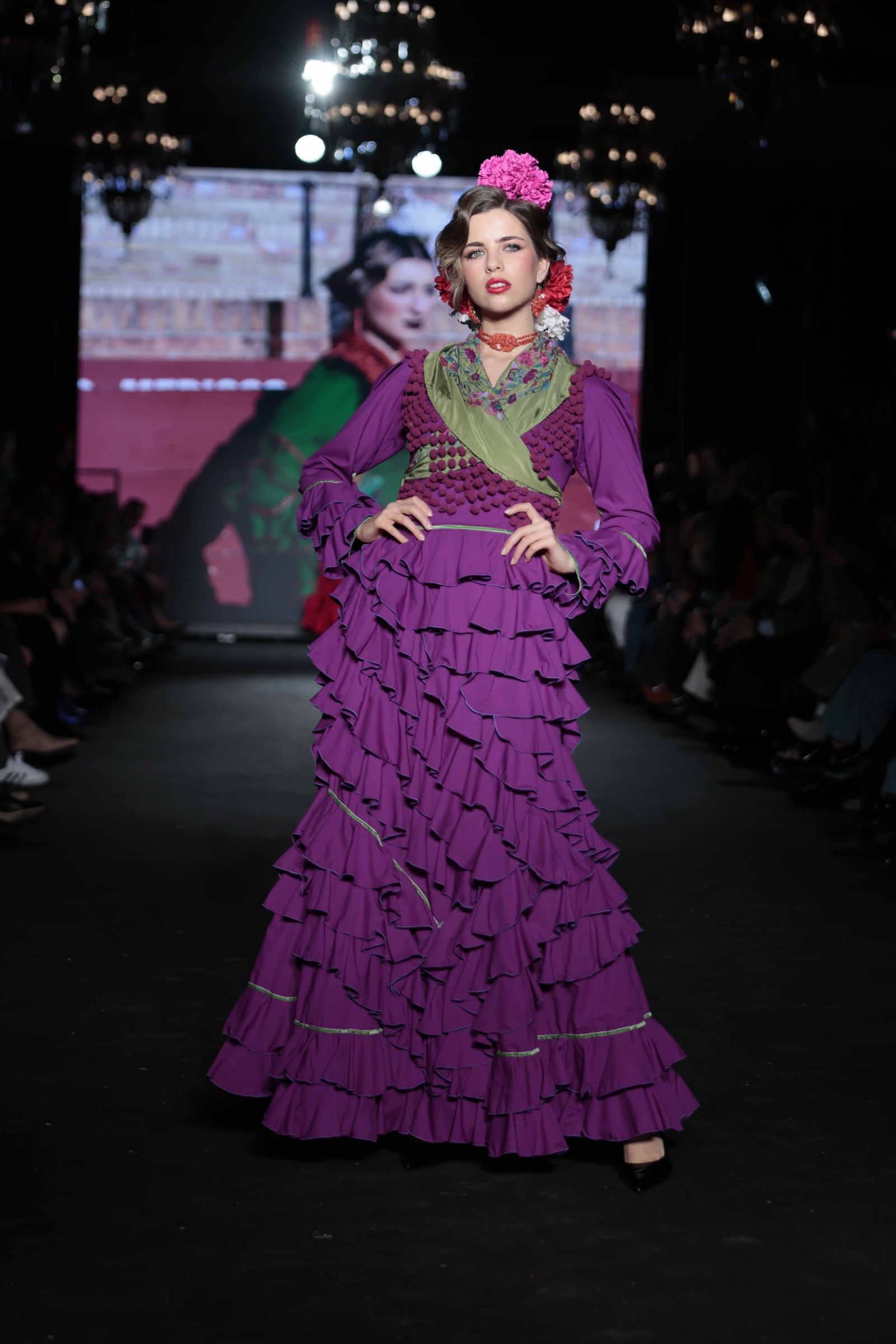 Desfile de Rocío Olmedo  en We Love Flamenco 2024, todas las fotos