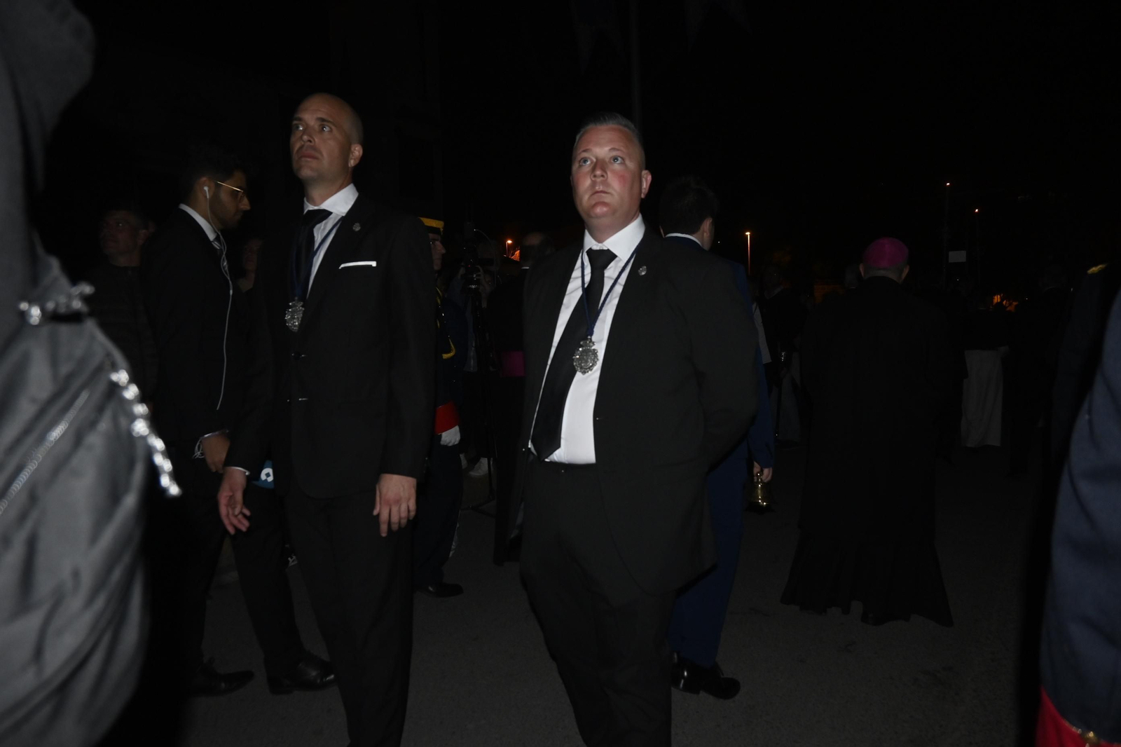 El Vía Crucis de la Semana Santa de Huelva, en imágenes