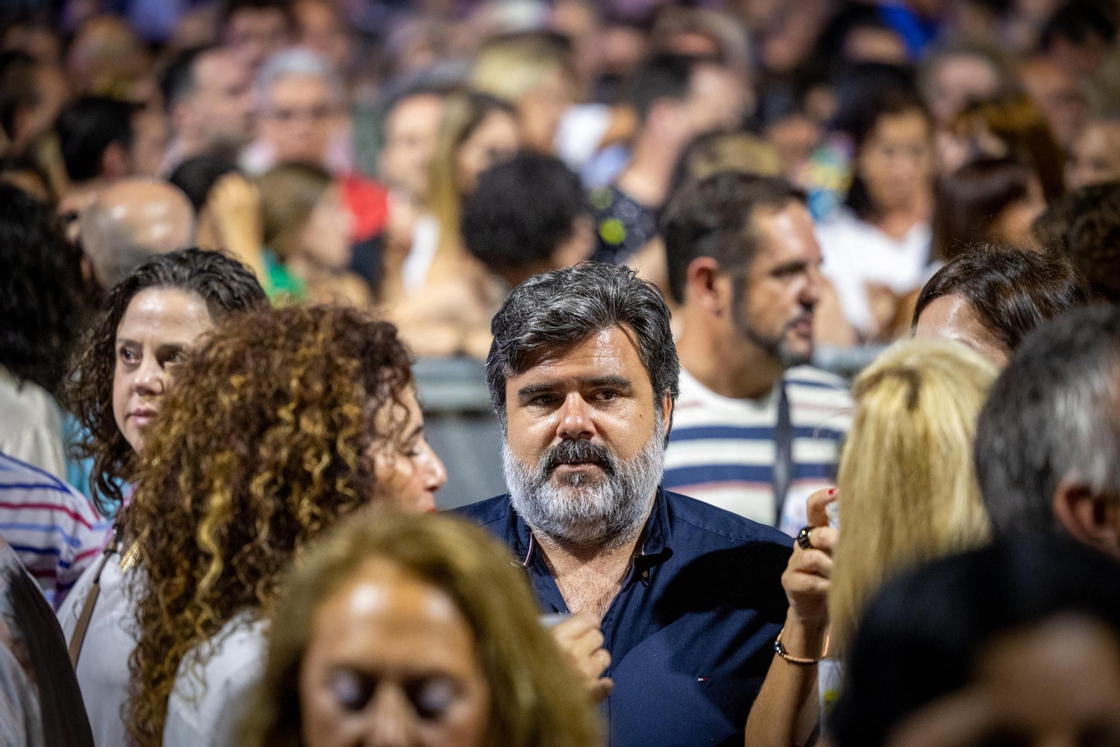 Concierto de Miguel Bosé en el Concert Music Festival de Chiclana