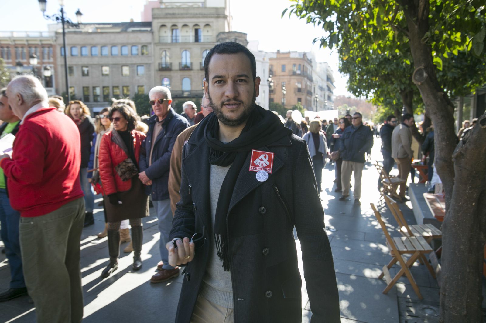 La marea blanca, en Sevilla