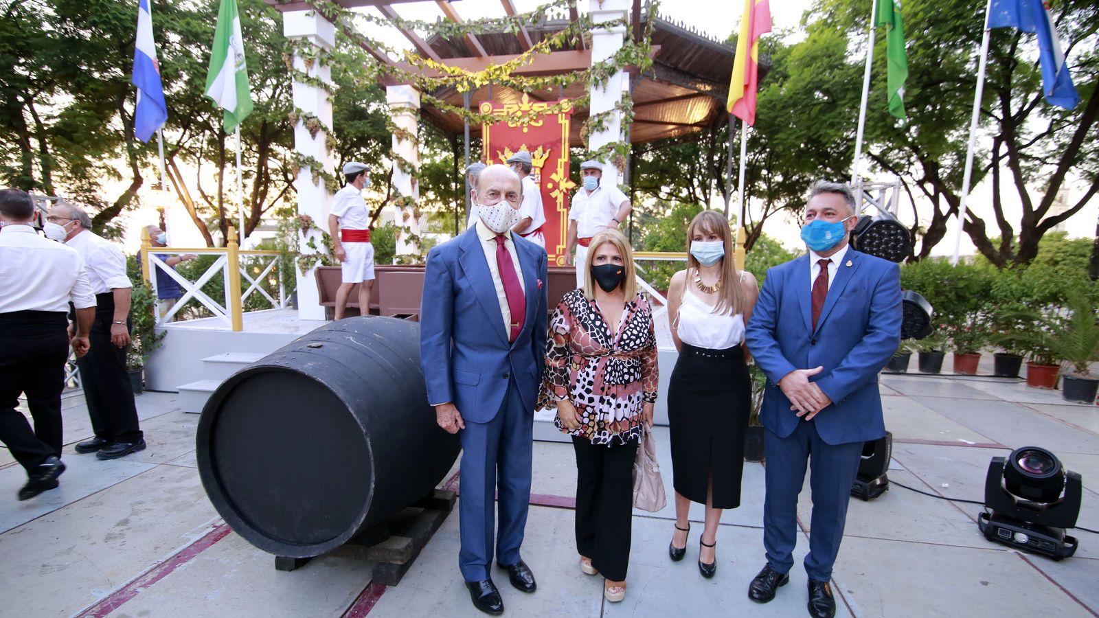 Pisa de la Uva en Alameda Vieja