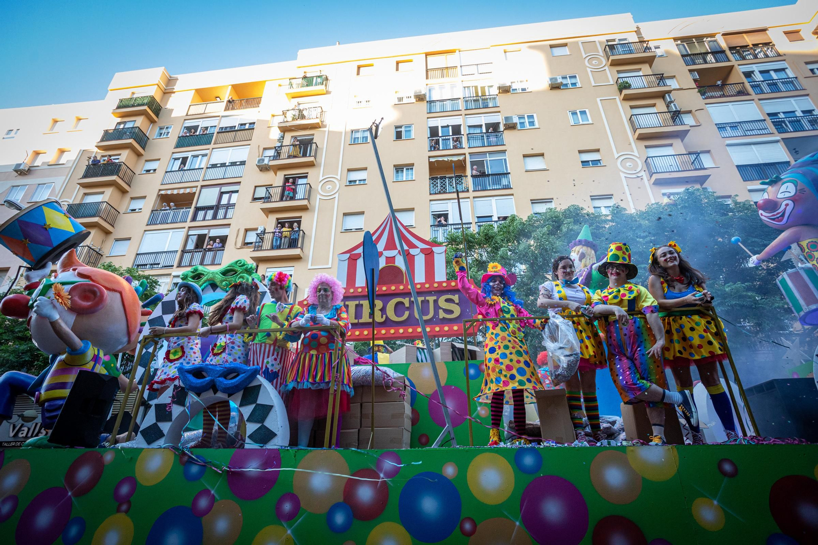 La cabalgata del Carnaval de Cádiz 2022, en imágenes