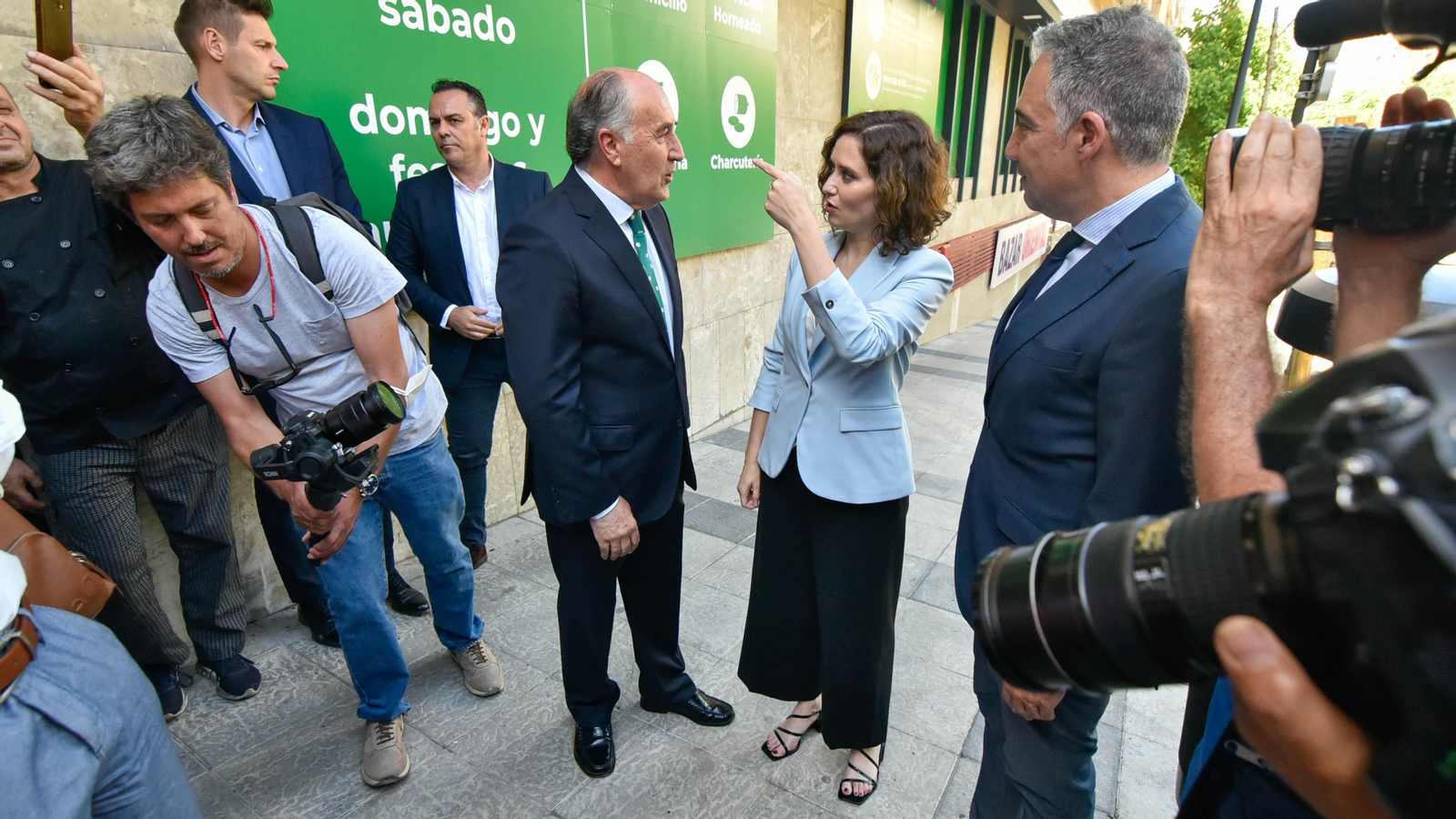 Fotos de Isabel Díaz Ayuso en Algeciras