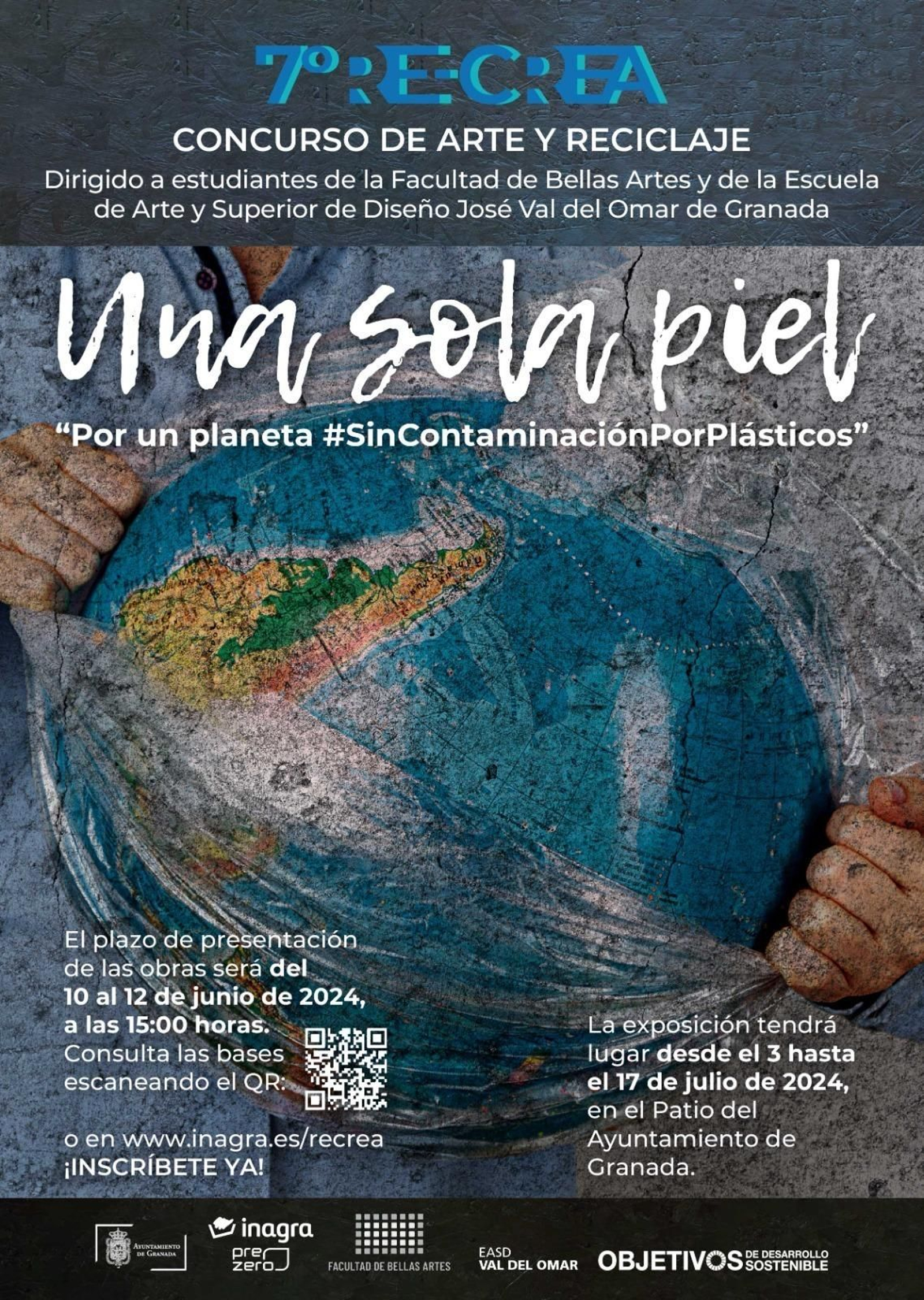 Cartel de la sétima edición de Re Crea en Granada