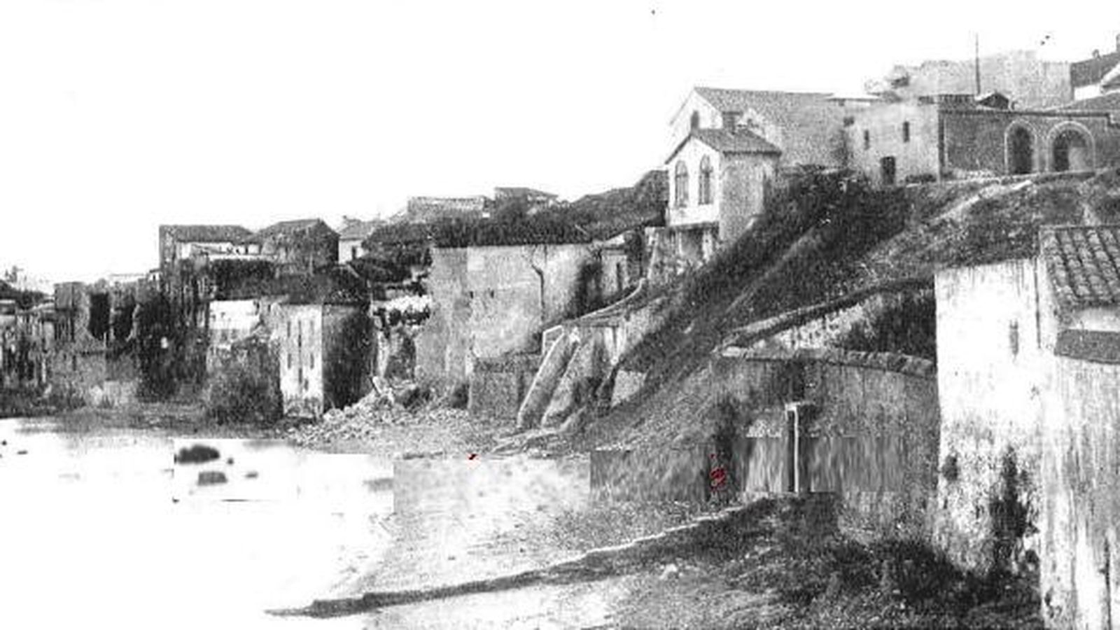 El Paseo Marítimo en 1945.