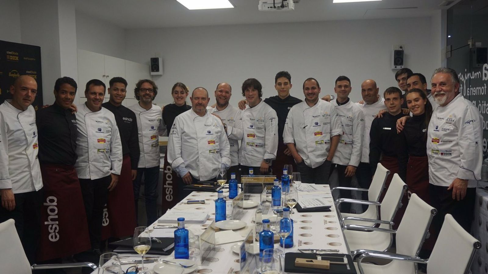 Imagen de una reciente edición del concurso Camarero del Año, que este jueves llega a Granada.