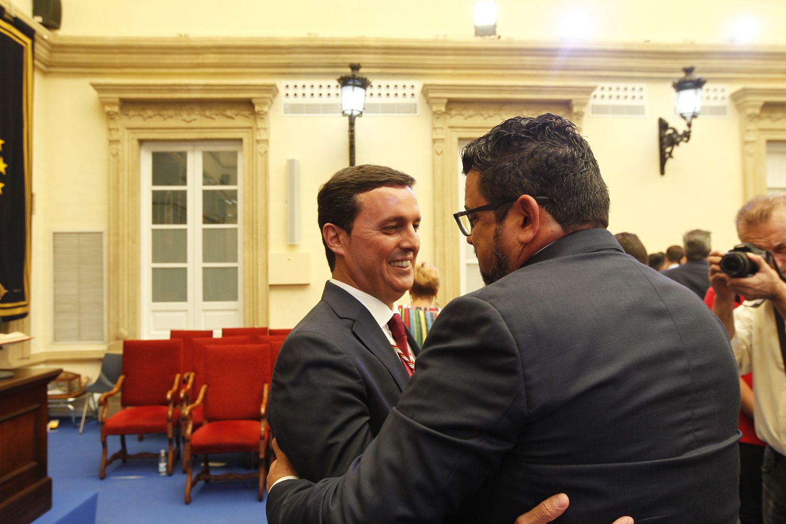 Pleno investidura Presidente Diputación de Almería. Javier Aureliano García