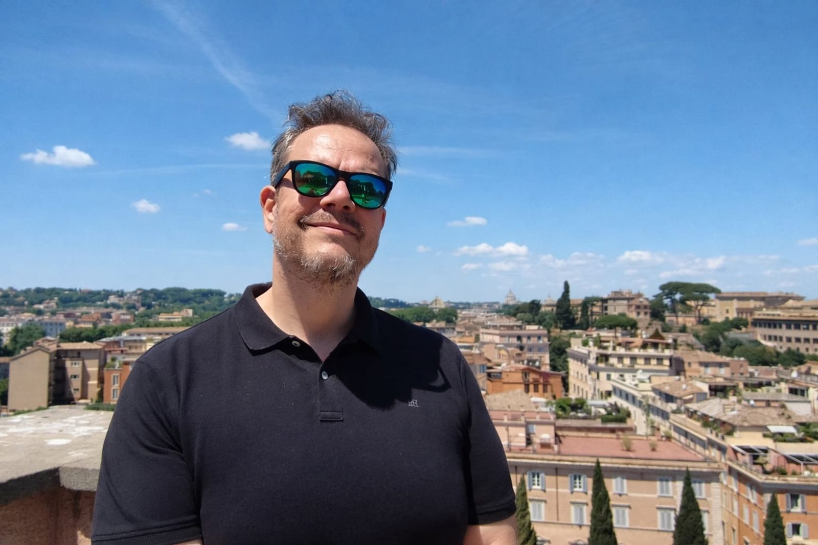 El cómico Ángel Macías.