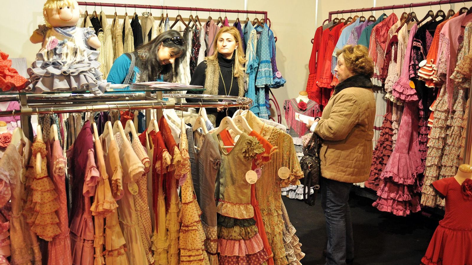 Las tendencias que se llevarán en la próxima Feria de Abril, aquí pueden verse.