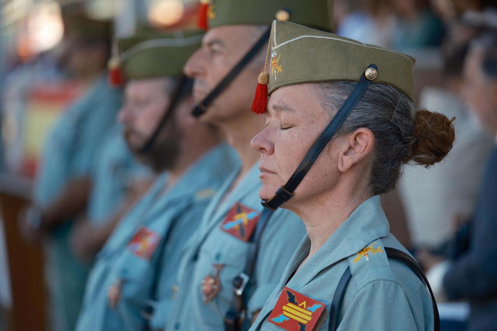 Celebración del 75 aniversario del Tercio Alejandro Farnesio 4º de la Legión, en imágenes.