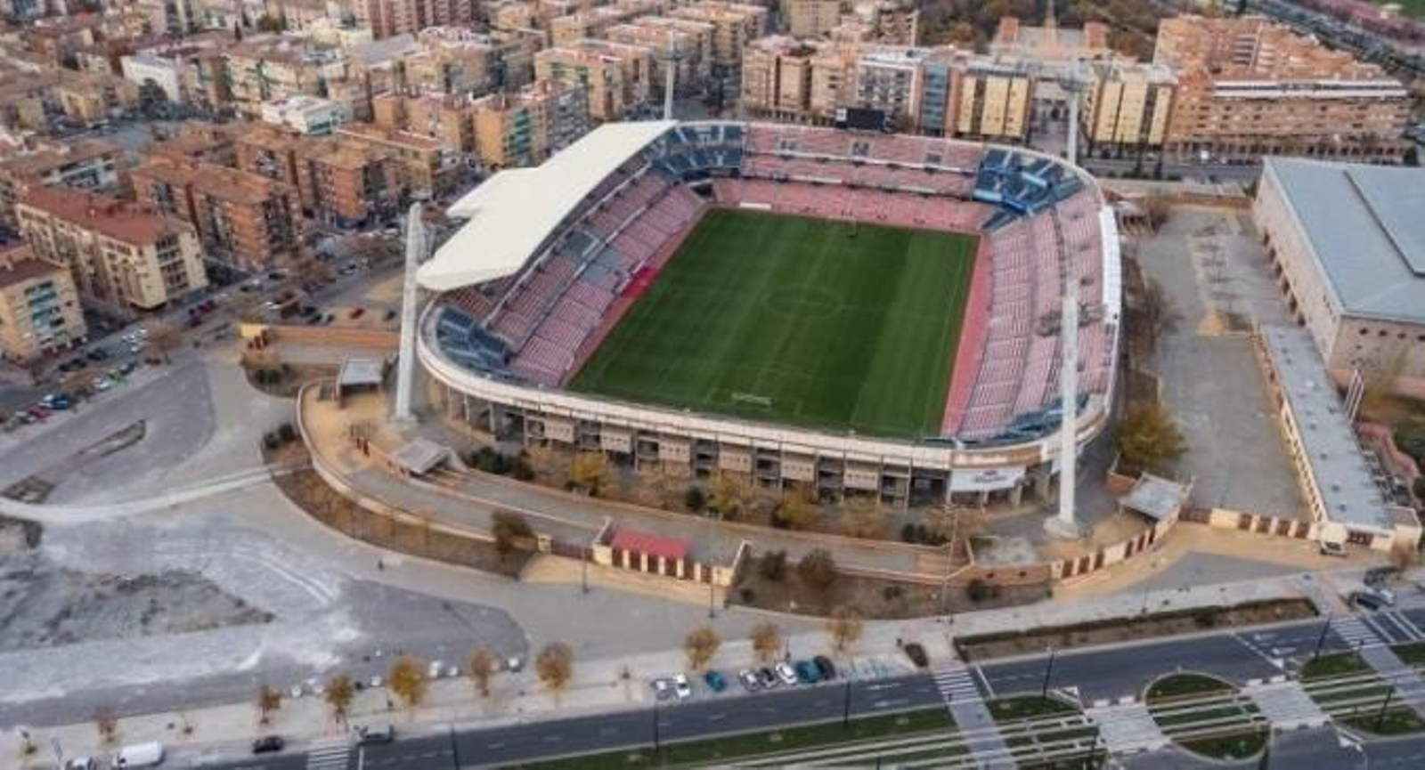 Vista aérea de Los Cármenes