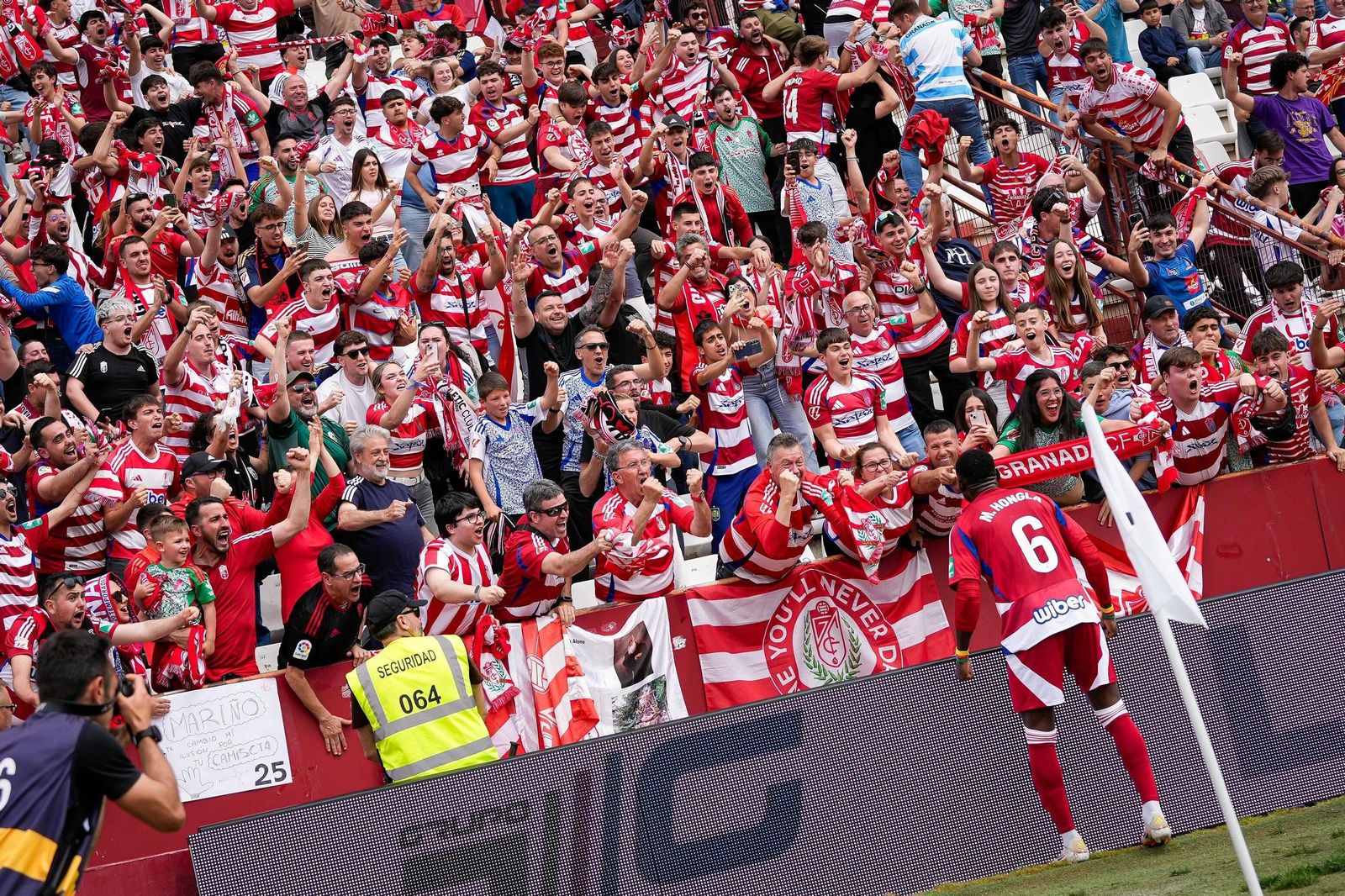 Aficionados del Granada.