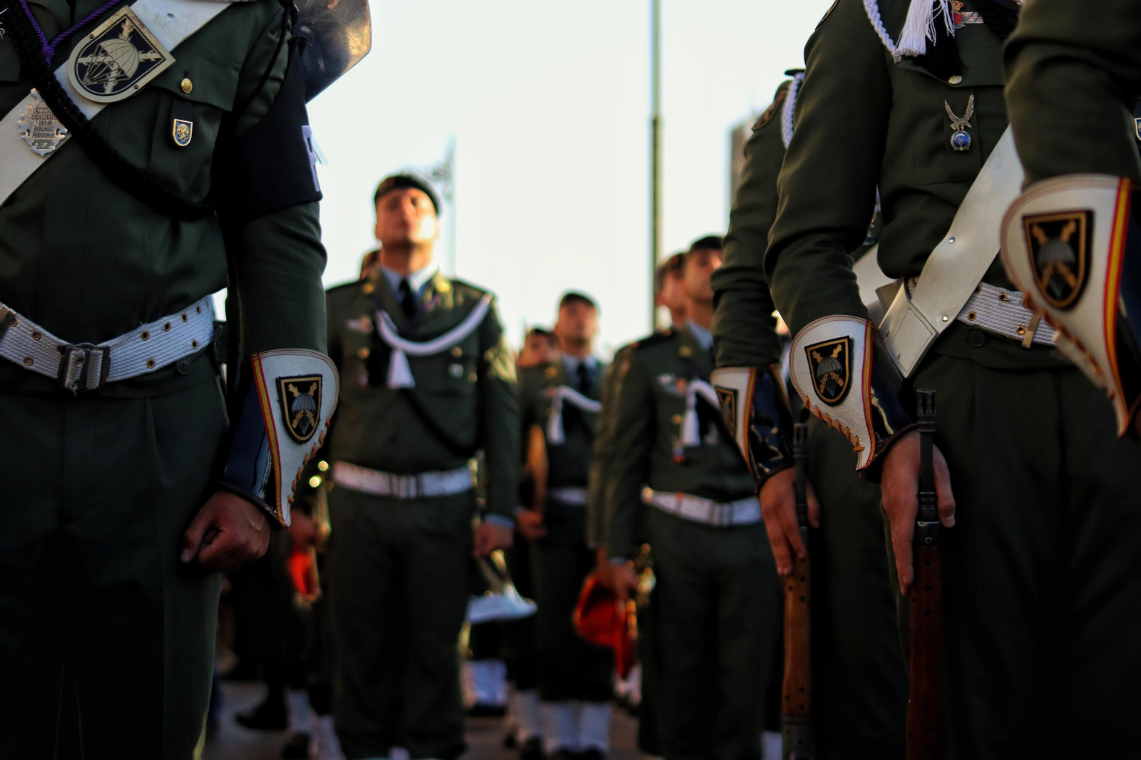 Fusionadas en su procesión del Miércoles Santo en Málaga, en fotos