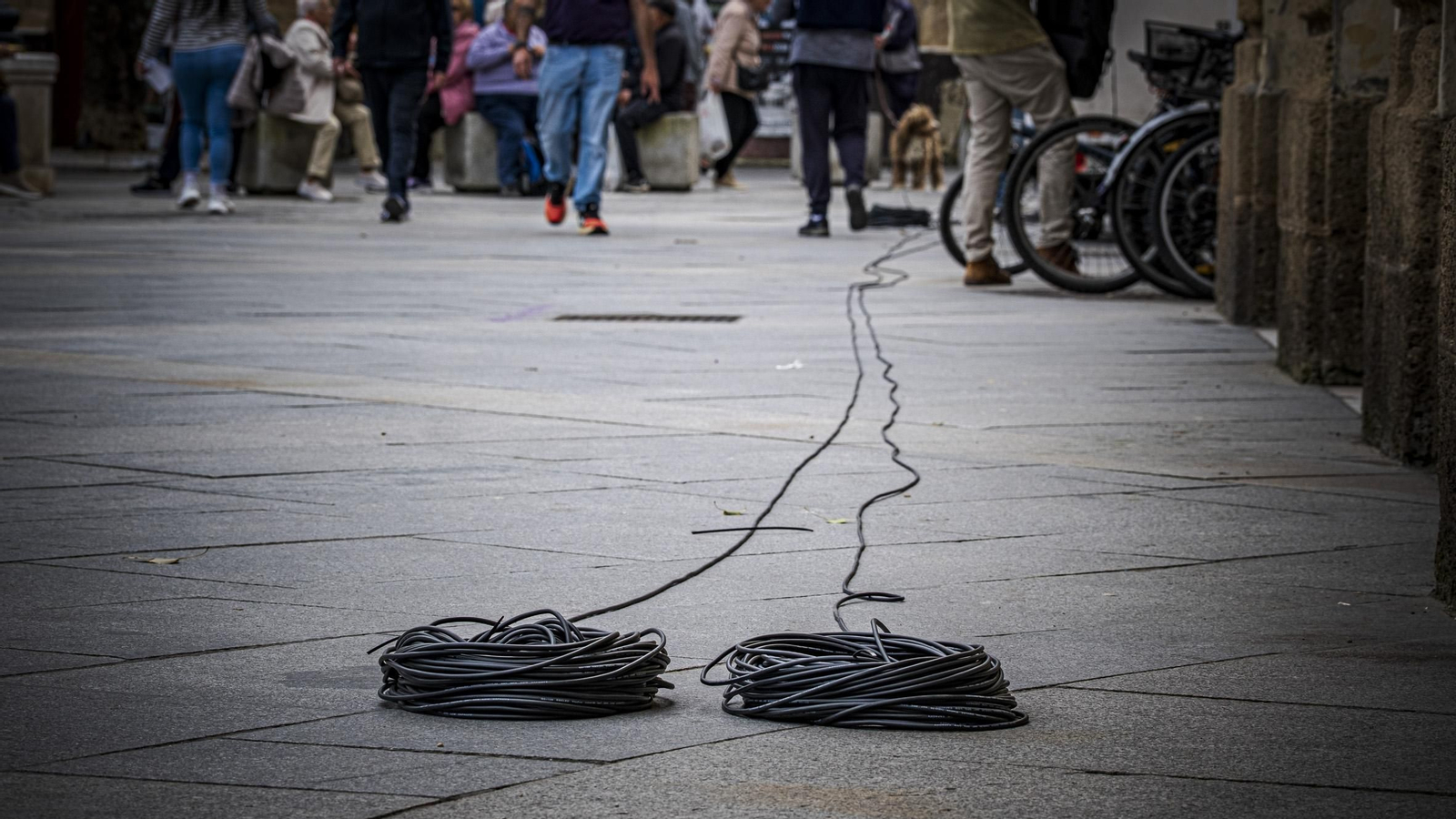 Las imágenes de cómo se prepara la ciudad de Cádiz para la Semana Santa 2025