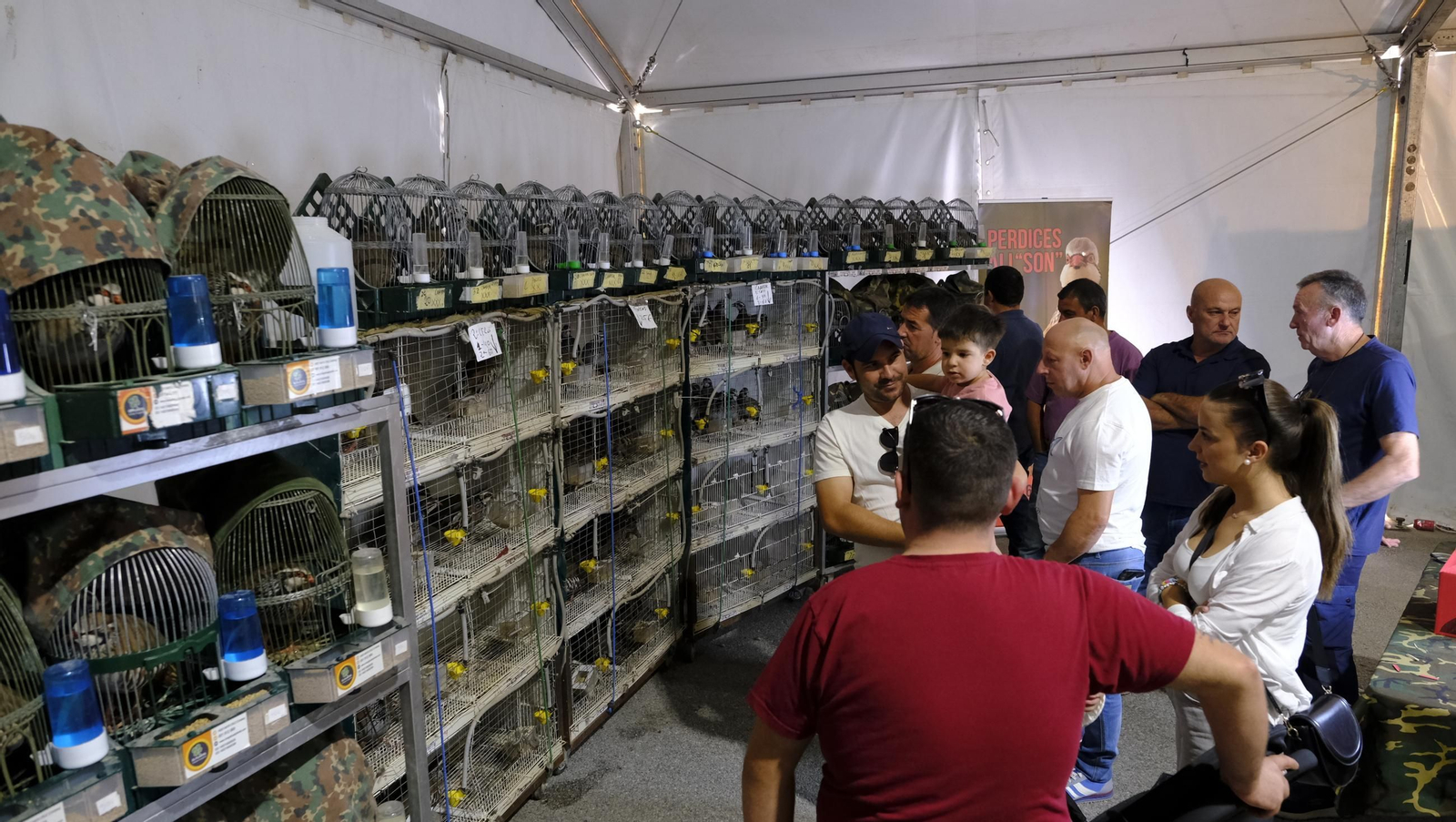 Las fotos de la Feria del Ganado y del Pájaro Perdiz en Albox