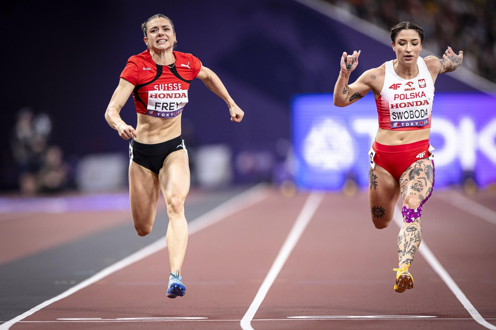 Las mejores imágenes del triunfo de Seville en 100 metros y del resto del Mundial de atletismo