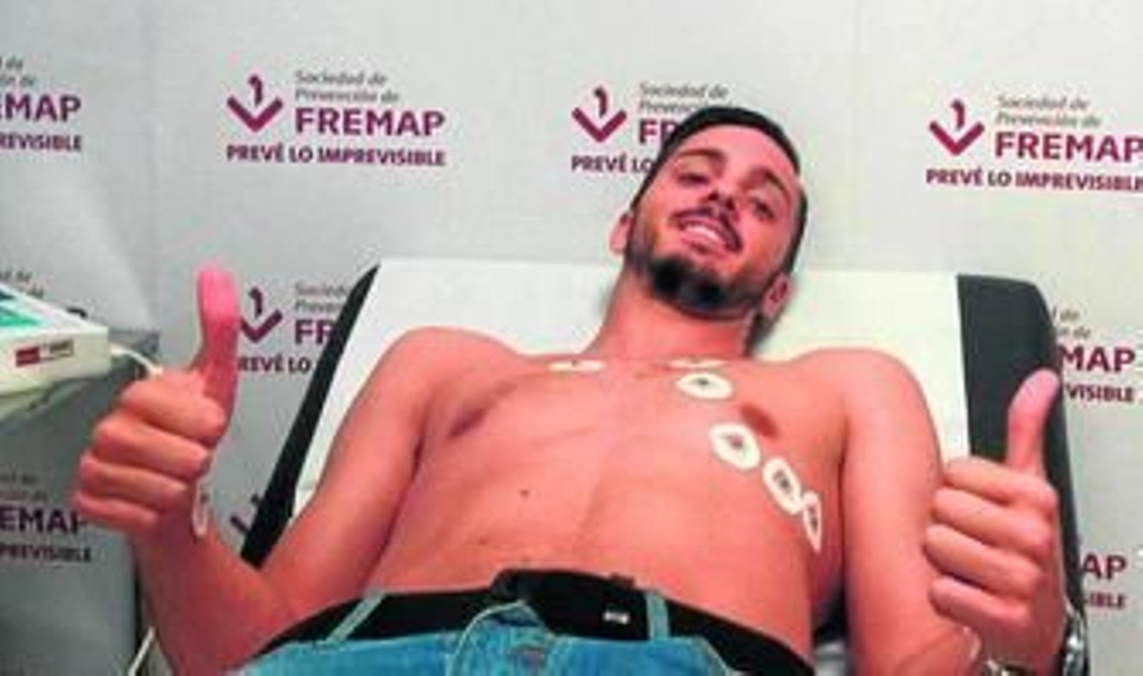 "Firma a un gran jugador y a una gran persona"