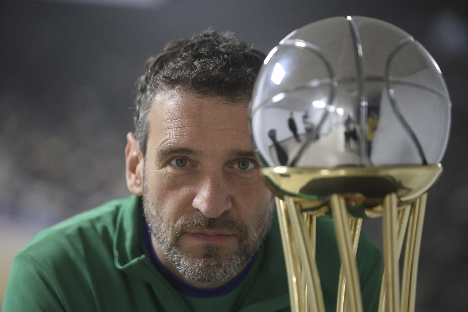 Ibon Navarro y su entrevista, en imágenes.