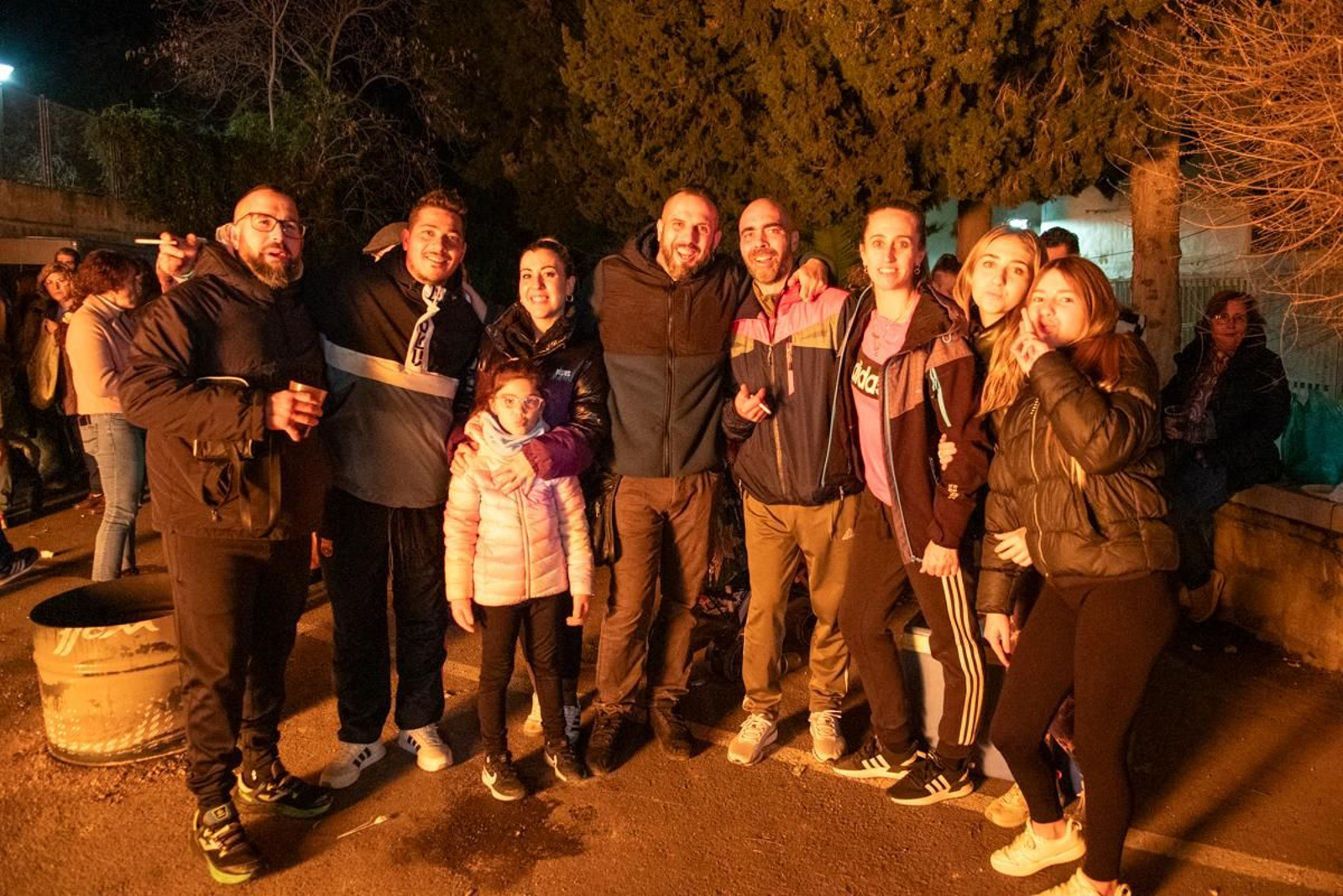 En imágenes: Armonía y convivencia alrededor del fuego por San Antón