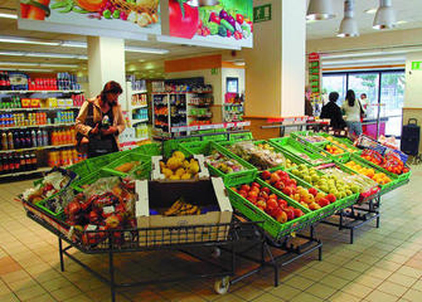 En los últimos tres meses, el precio de la fruta y la verdura se ha desplomado un 22,6%.