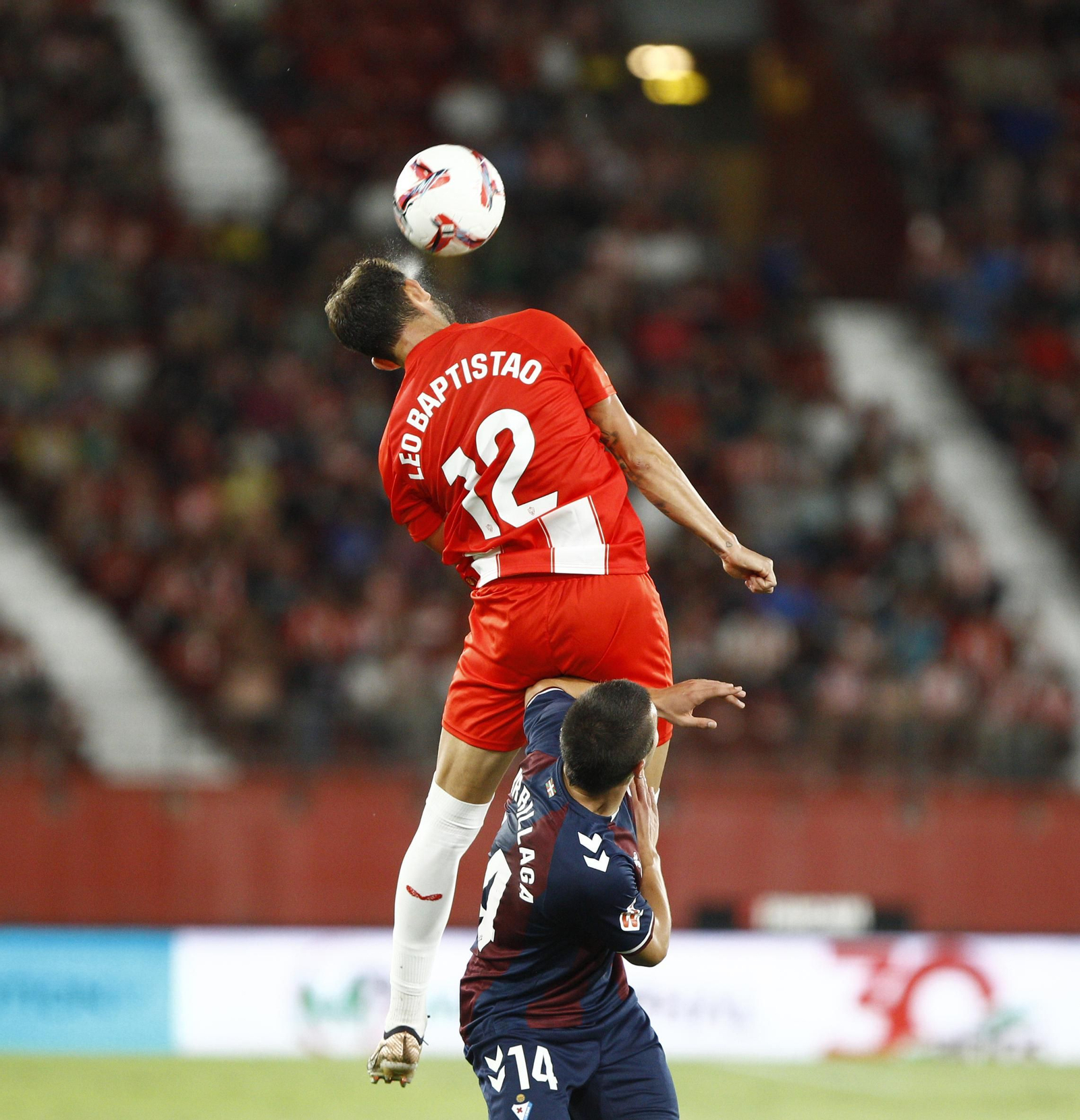 Las imágenes del partido de fútbol U.D. Almería-S.D. Eibar