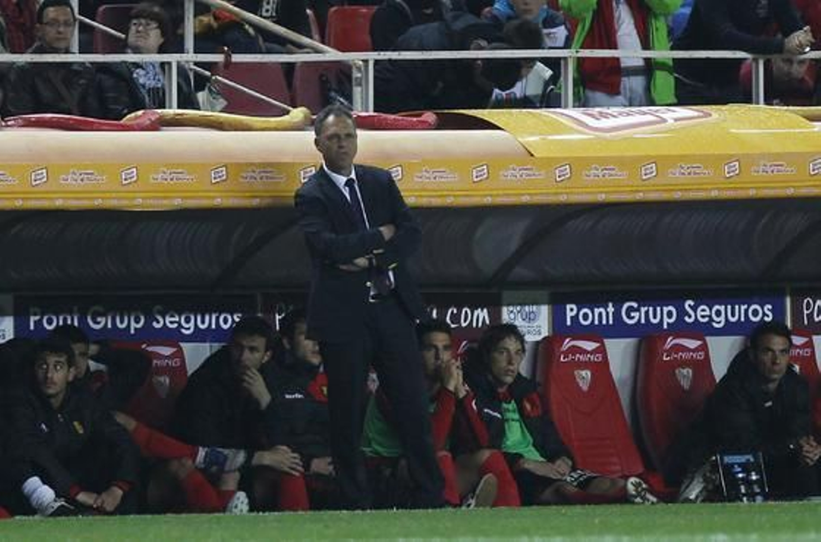 El Sevilla acumula tres victorias consecutivas tras vencer al Mallorca en casa (3-1). / Antonio Pizarro
