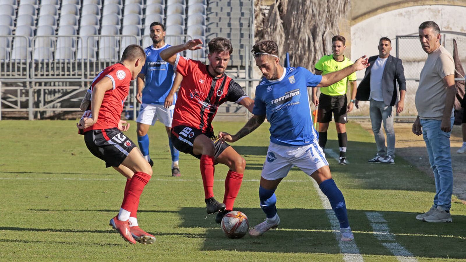 El Cartaya espera resarcirse de la derrota de la pasada jornada ante el Xerez CD.