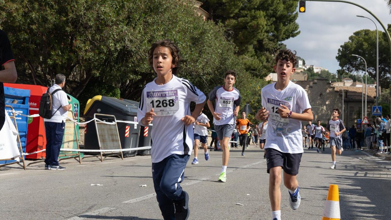 La carrera escolar de “La Gloria” que aúna inclusión y solidaridad, en imágenes