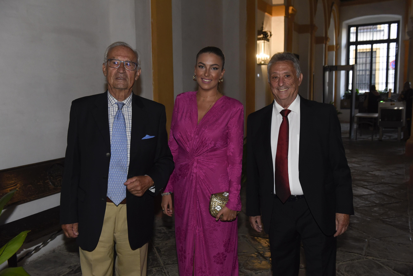 XI Premio Manuel Clavero a Eduardo Saborido. Juan José López Garzón, Evangelina Rodrígez Naranjo y Alejandro Martín de la Cruz