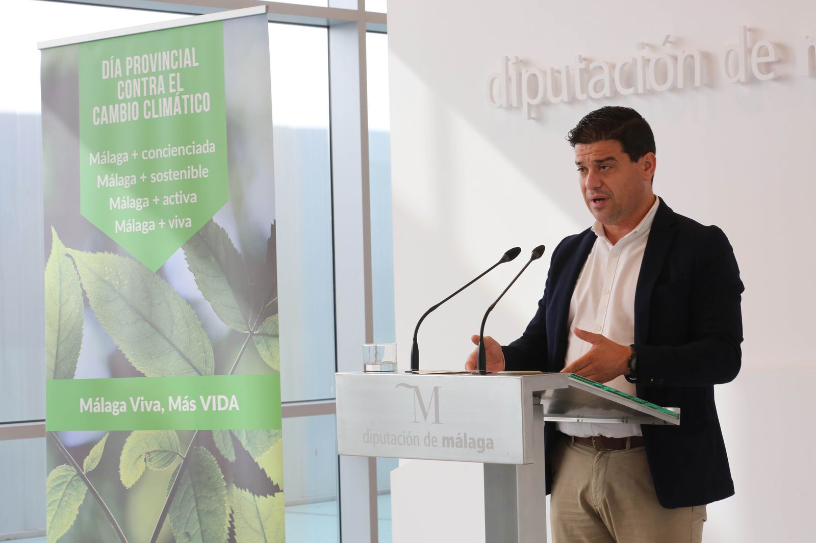 El diputado de Medio Ambiente y Cambio Climático, Cristóbal Ortega.